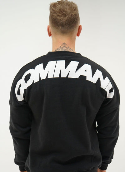 BLACK AMPLE CREWNECK