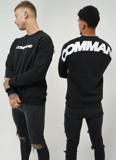 BLACK AMPLE CREWNECK