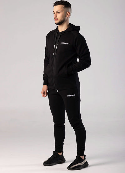 BLACK DAILY ZIP JACKET