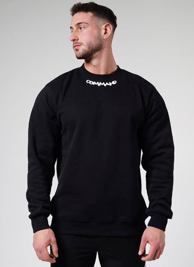 BLACK INSIGNIA CREWNECK