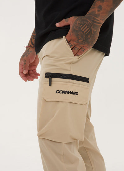 TAN CARGO PANTS