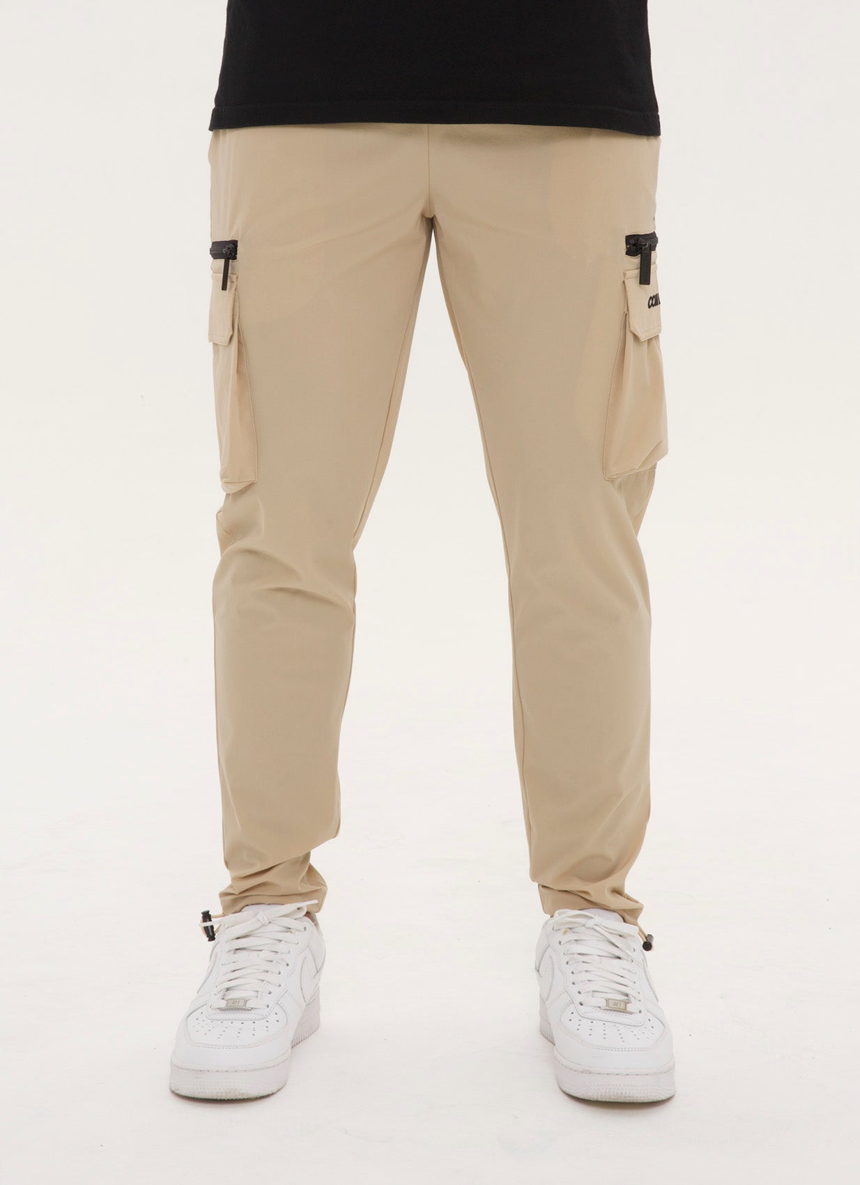 TAN CARGO PANTS