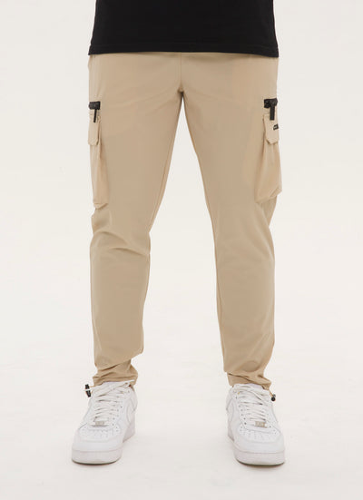 TAN CARGO PANTS