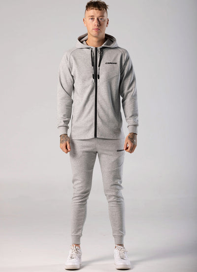 GREY DAILY ZIP JACKET