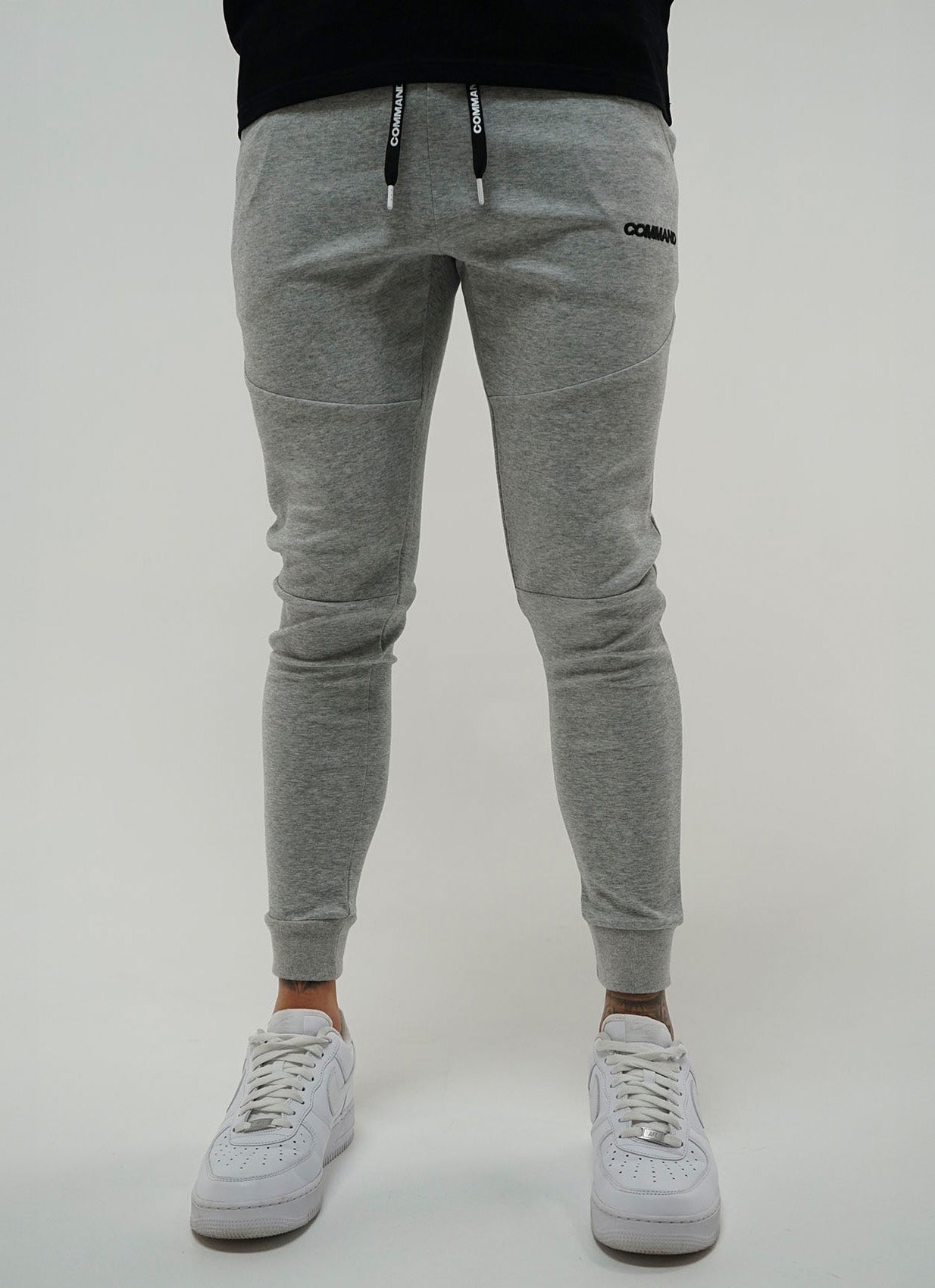 GREY DAILY TRACK PANTS