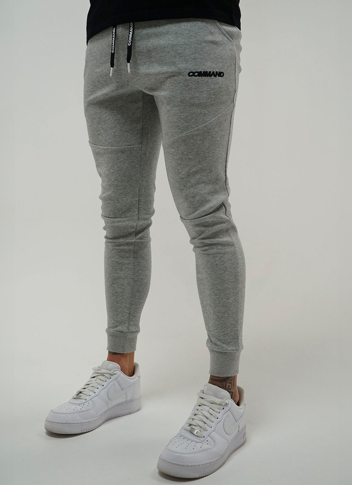 GREY DAILY TRACK PANTS