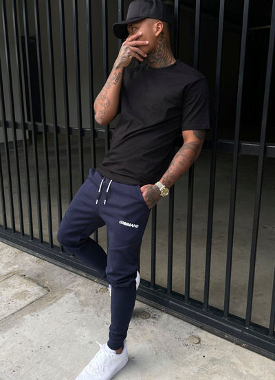 NAVY DAILY TRACK PANTS