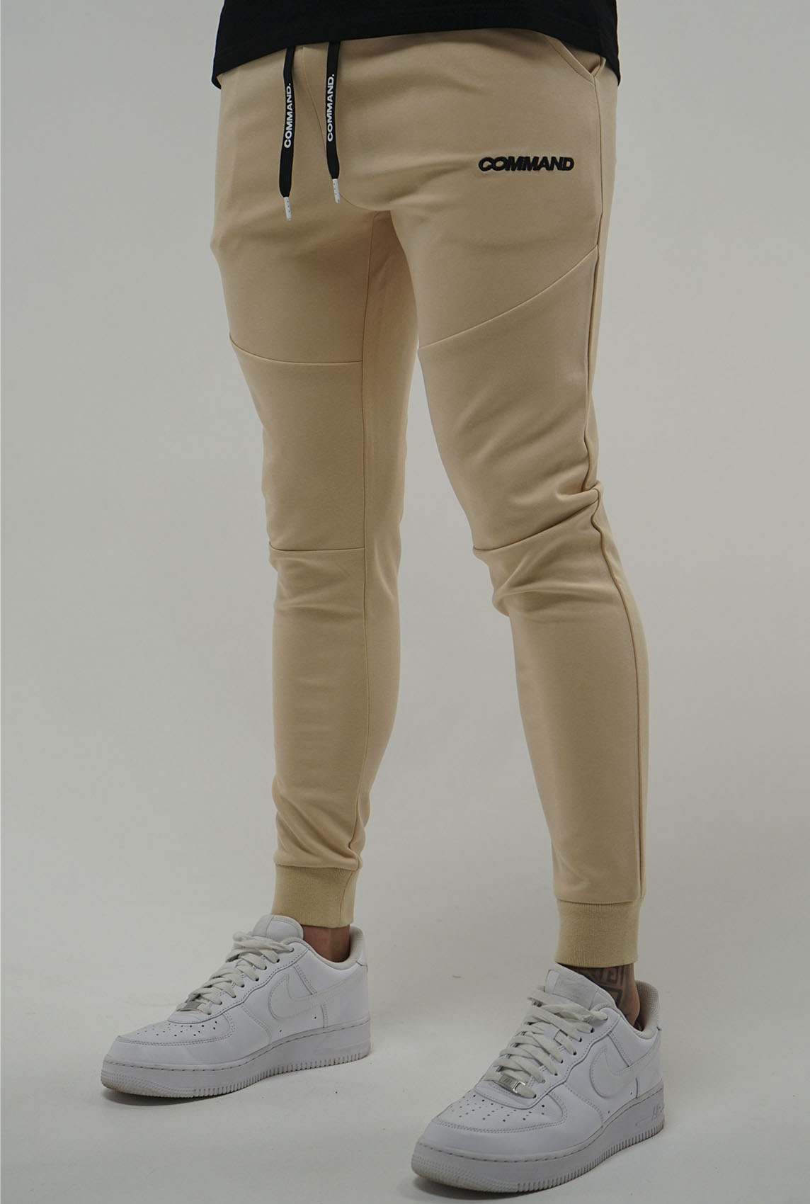 TAN DAILY TRACK PANTS