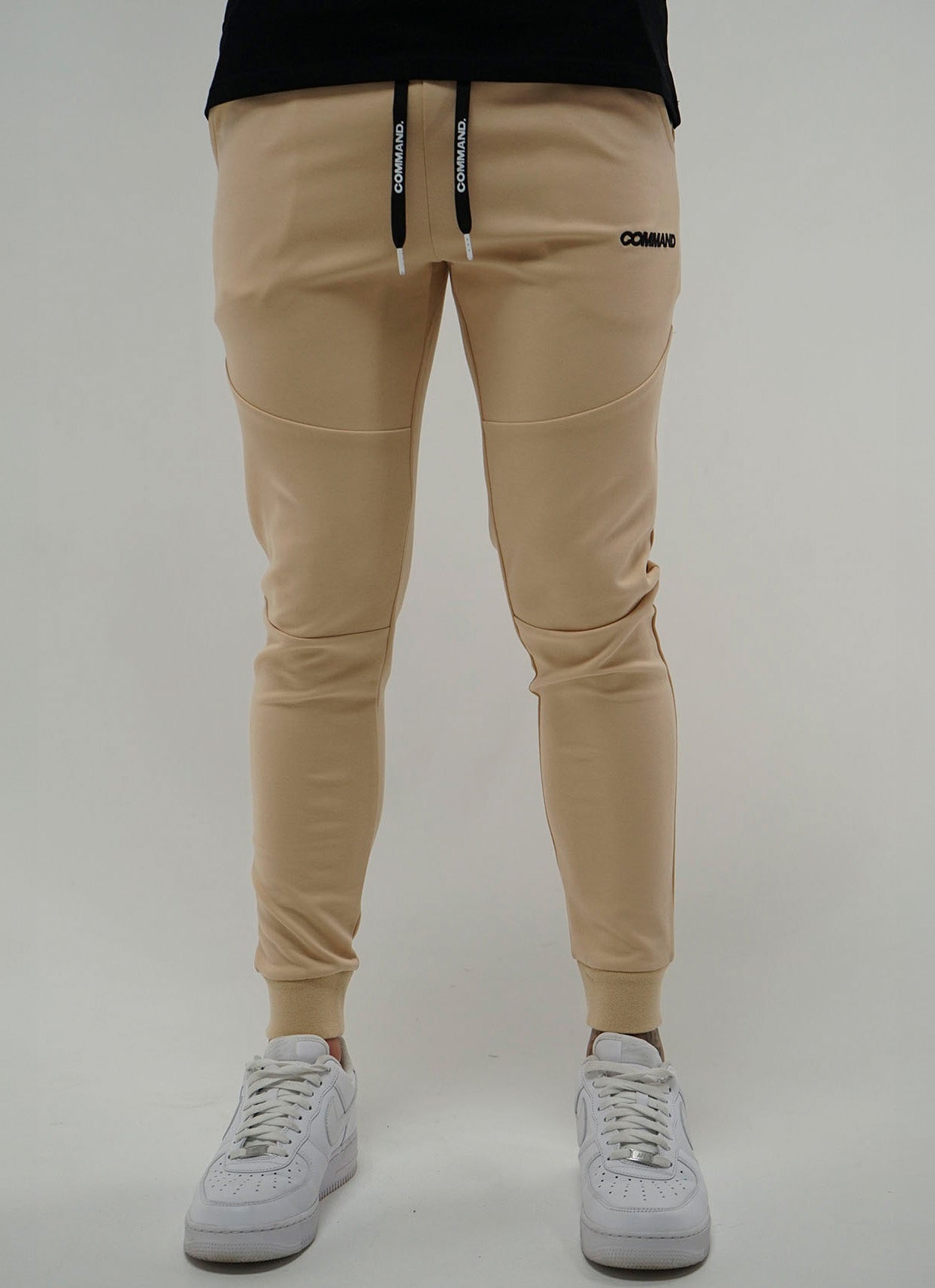 TAN DAILY TRACK PANTS