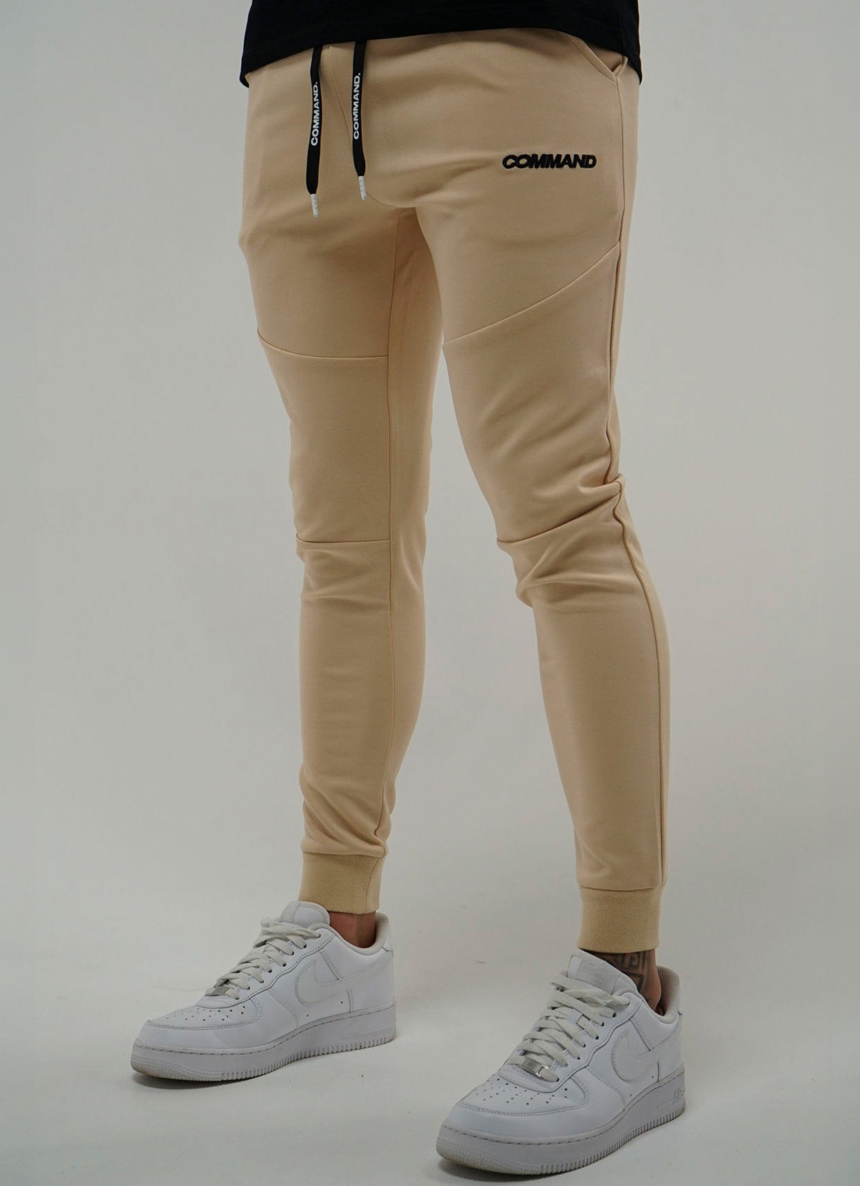 TAN DAILY TRACK PANTS